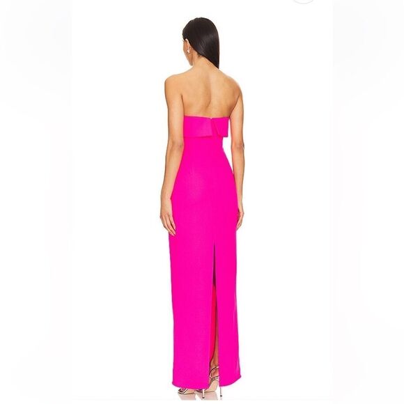 Lovers + Friends Serena Gown Electric Pink
Strapless Sheath dress Revolve NWT S - Picture 3 of 9